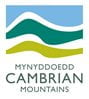 Mynyddoedd Cambrian Mountains Logo